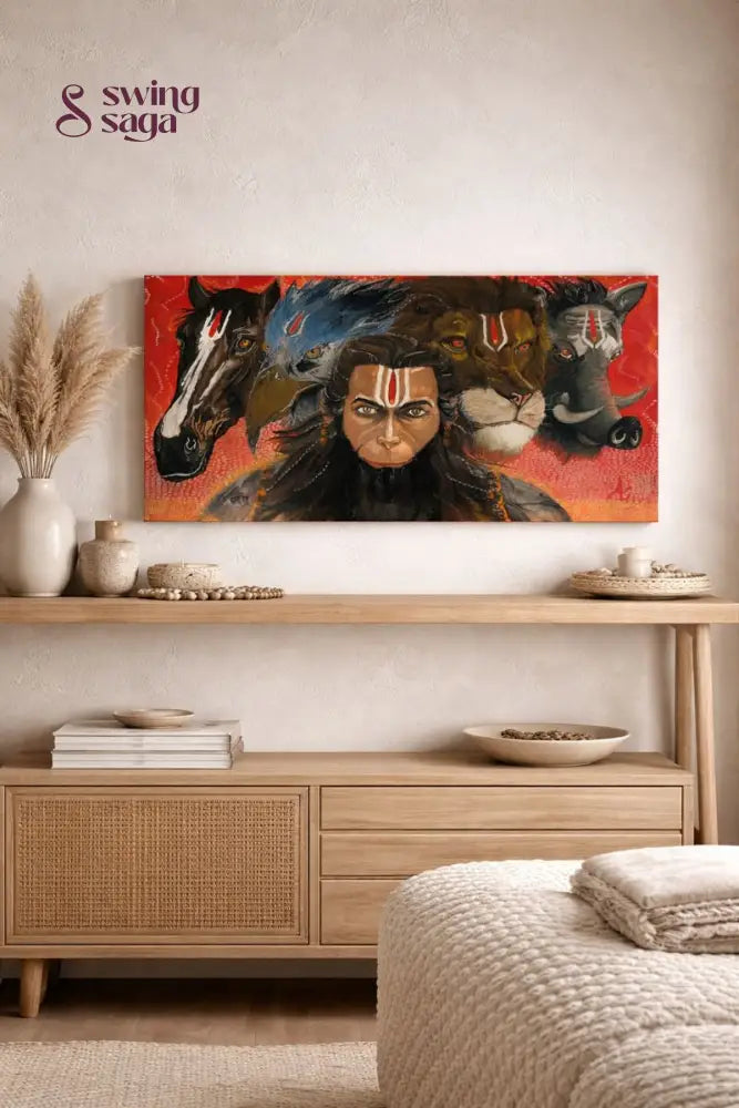 Vighna Vinashak - The Panchmukhi Painting