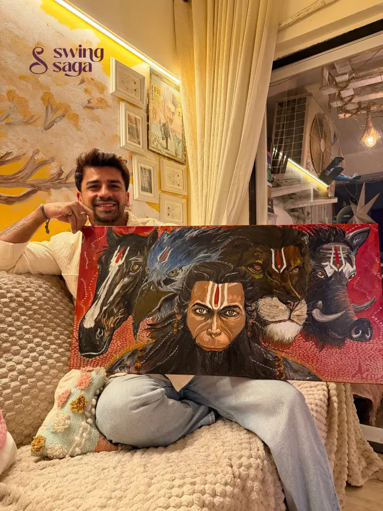 Vighna Vinashak - The Panchmukhi Painting