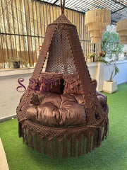 Walnut Glide Bed Swing