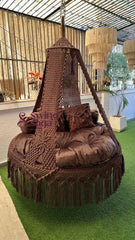 Walnut Glide Bed Swing